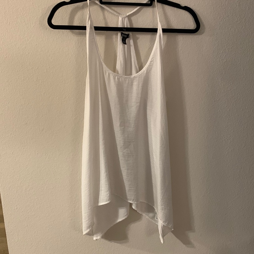 Satin tank top